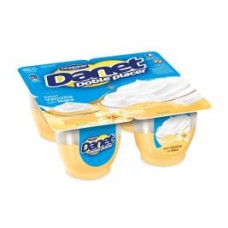 Vanilla custard with cream DANET 4X100GR. Danine