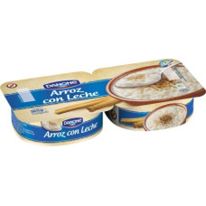 Rice pudding 2X130GR.  Danone