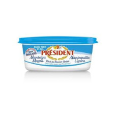 Light unsalted butter 250GR.  President