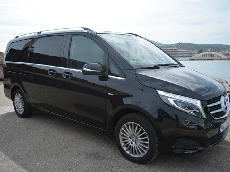 Ibiza car rental Mercedes V Class