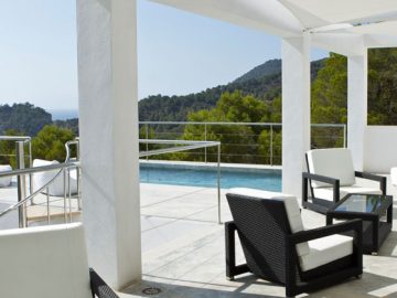 Ibiza villa rental Villa Vista 6 L